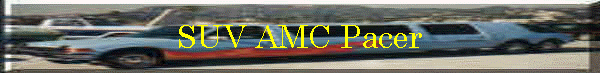 SUV AMC Pacer